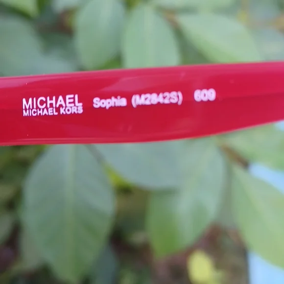 MICHAEL Michael Kors women's sunglasses color red size os - Picture 9 of 16